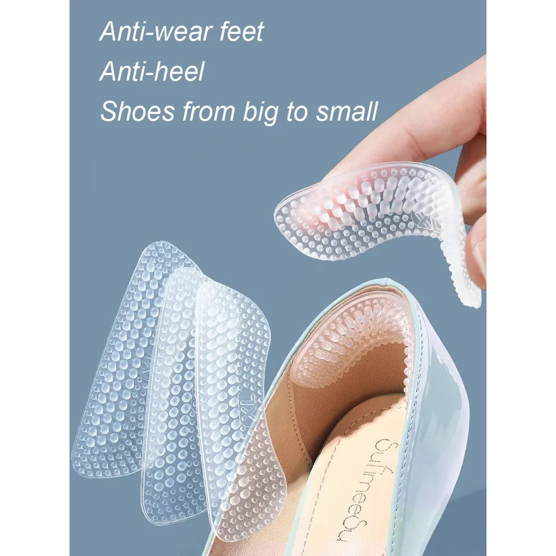 Men Shoes Outlet - 1/2pair Silicone Heel Stickers Heels Grips
