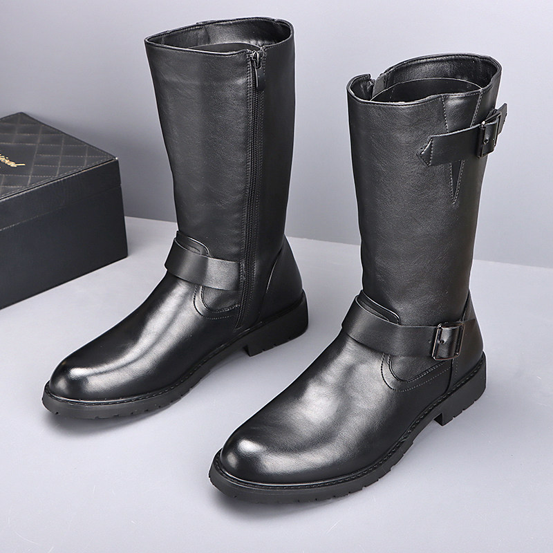Men'S Shoes Quality - England style men fashion cosplay stage