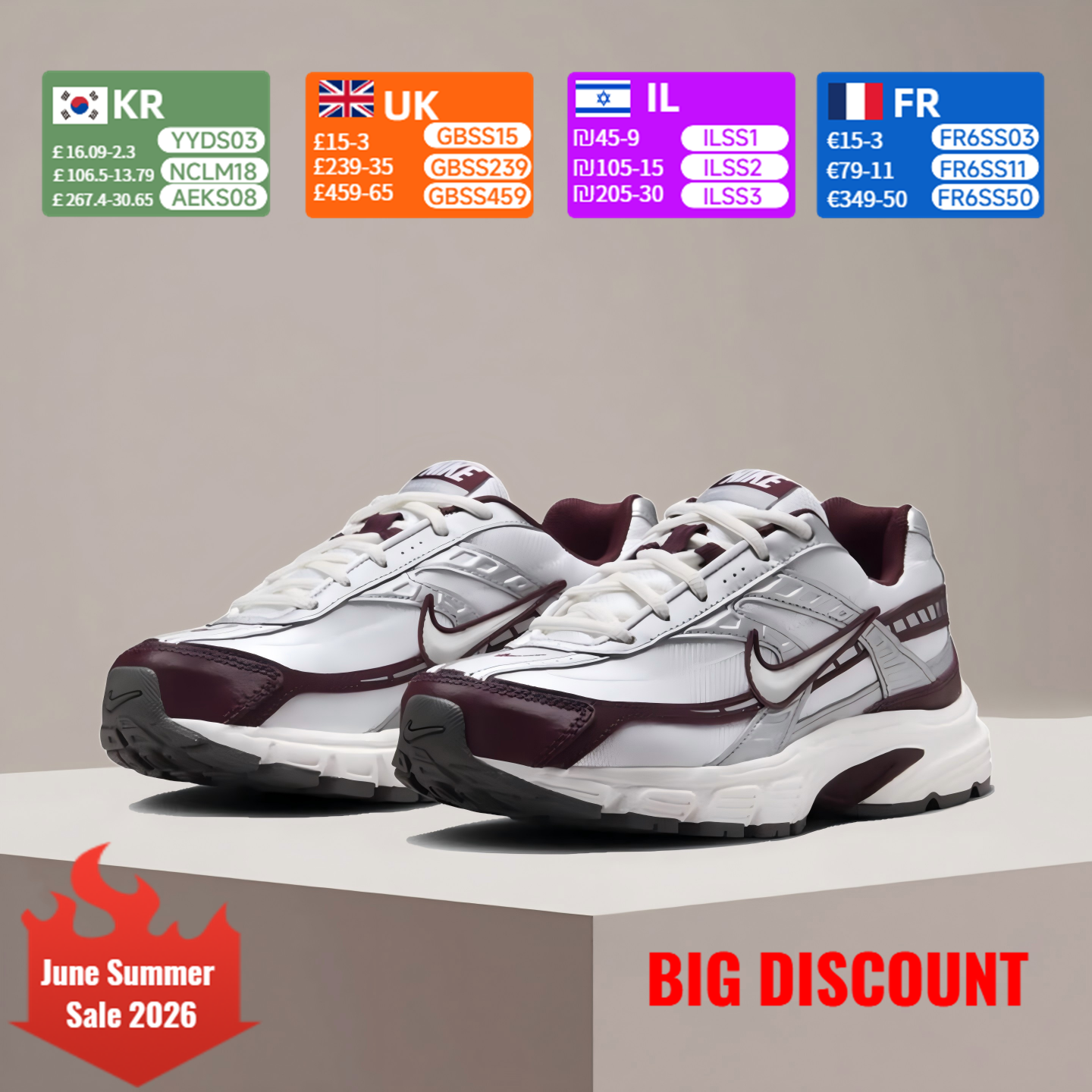 Men Shoes Nike - Nike INITIATOR Breathable Running Shoes Retro
