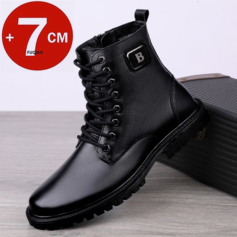 Men's Genuine Leather Elevator - Men'S Shoes Increase Height のレビューと価格