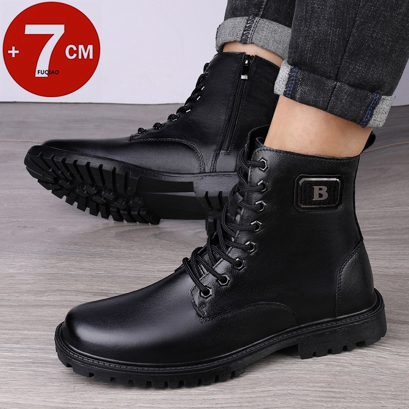 Men's Genuine Leather Elevator - Men'S Shoes Increase Height のレビューと価格