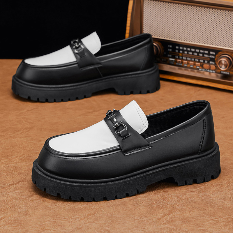 British Style Men's Leather Sh - Men Shoes Size 46 のレビューと価格