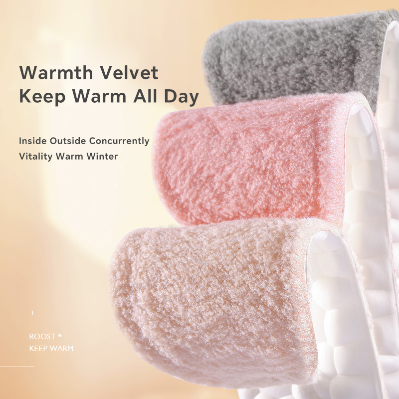 1 Pair Soft Winter Warm Plush  - Men Shoes Outlet のレビューと価格