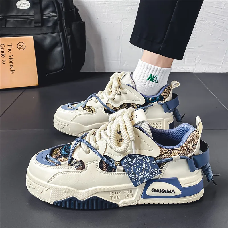 Spring and summer thick-soled  - Men Shoes Size 46 のレビューと価格