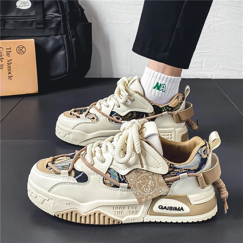 Spring and summer thick-soled  - Men Shoes Size 46 のレビューと価格