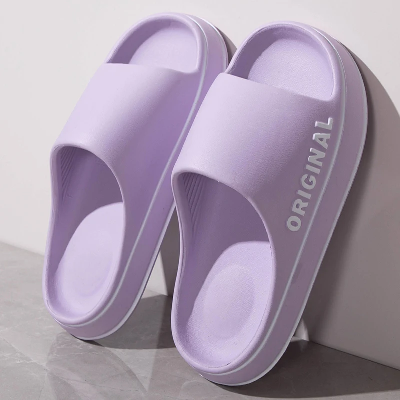 Summer Couple Slides Solid Col - Men'S Shoes For Summer のレビューと価格