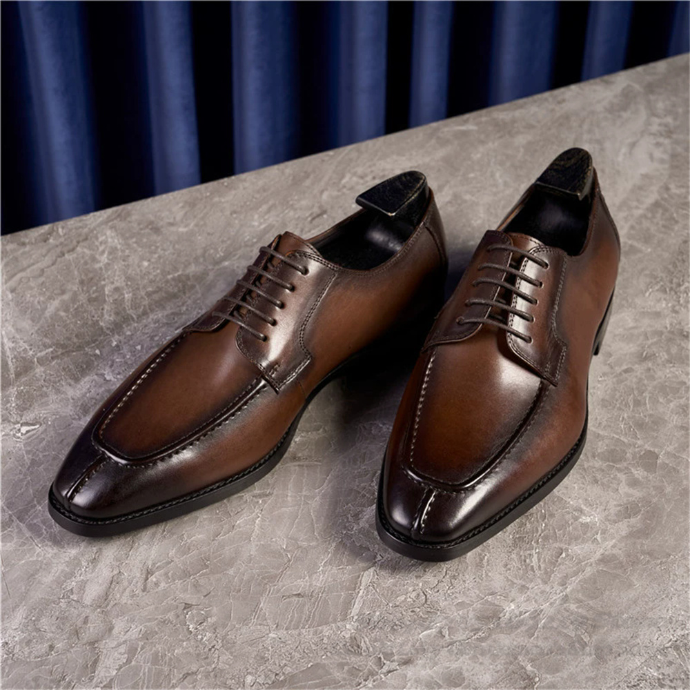 Sewing Low Cut Cowhide Leather - Monk Strap Shoe のレビューと価格