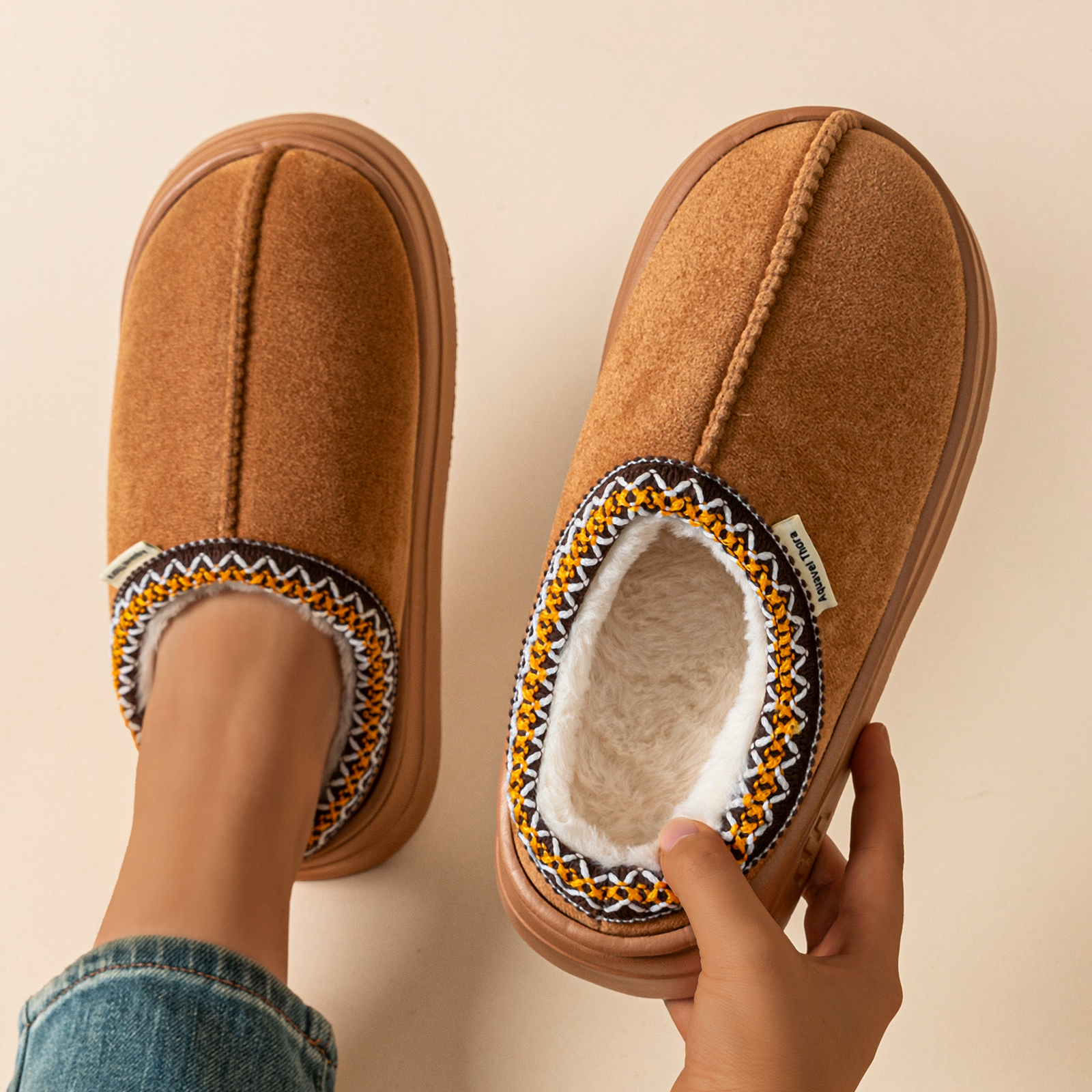 Winter Anti-slip Women's Soft  - Men'S Shoes Slip On のレビューと価格