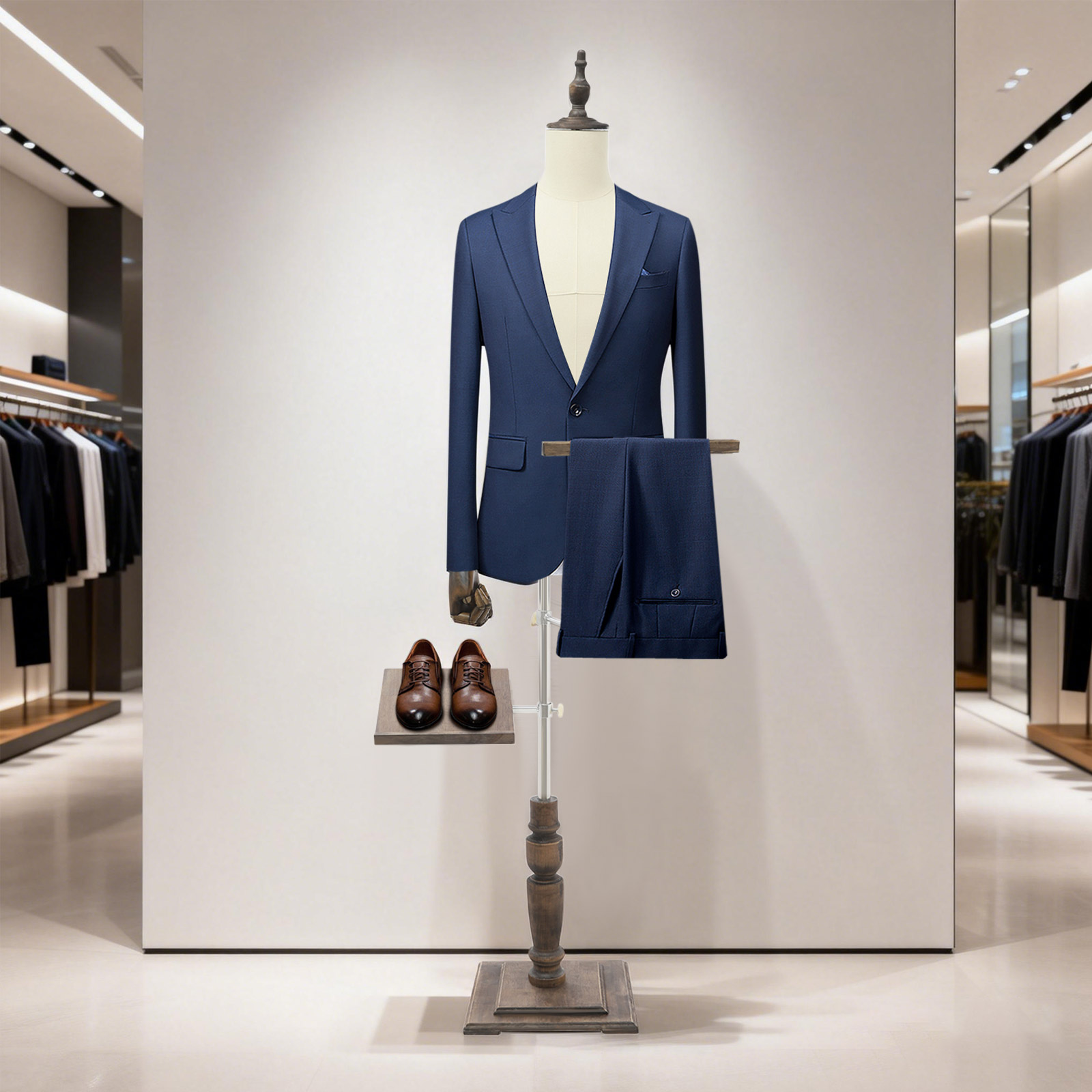 Dress Form Male Mannequin W/Pa - Men'S Shoes With Linen Pants のレビューと価格