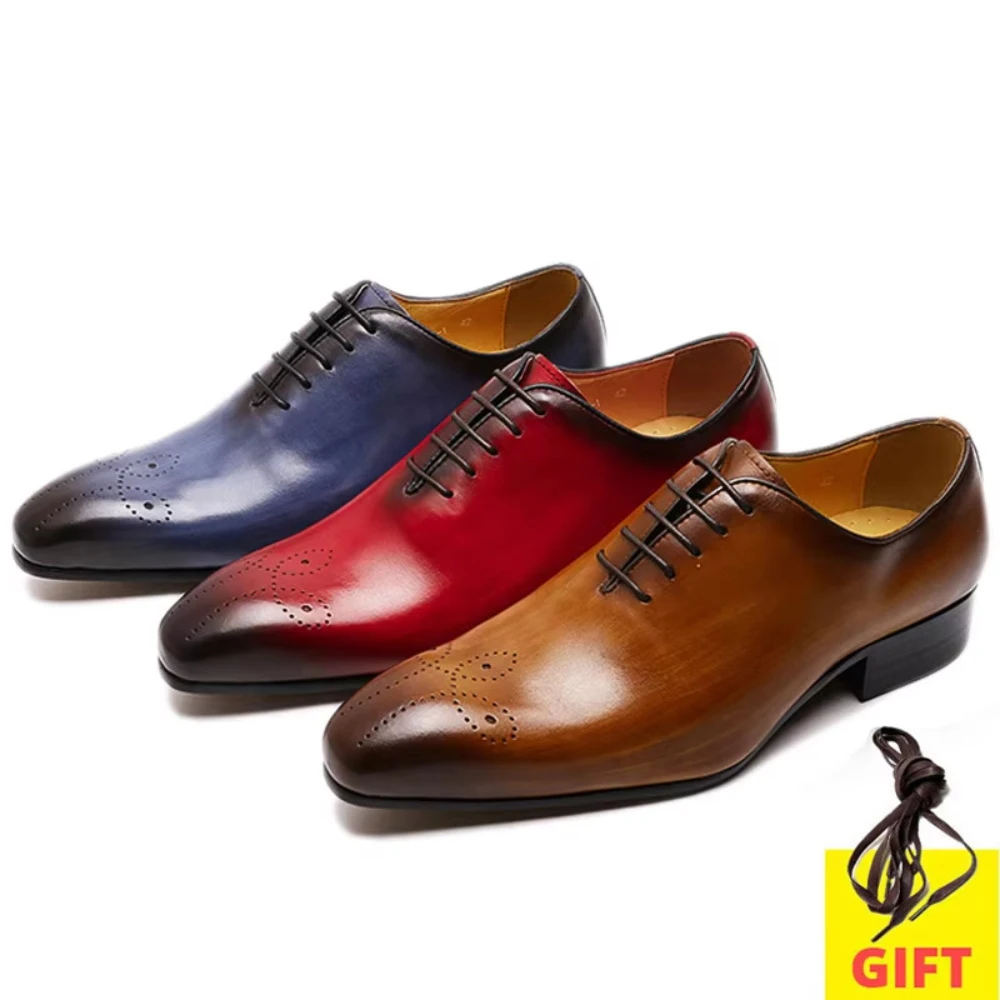 Mens Oxford Genuine Leather Sh - Monk Strap Shoe のレビューと価格