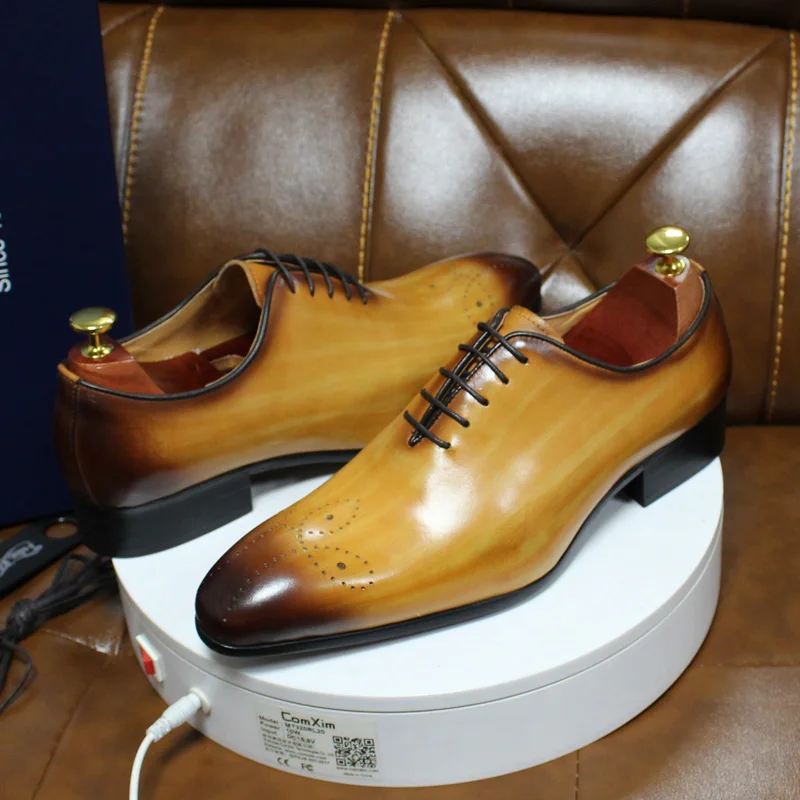 Mens Oxford Genuine Leather Sh - Monk Strap Shoe のレビューと価格
