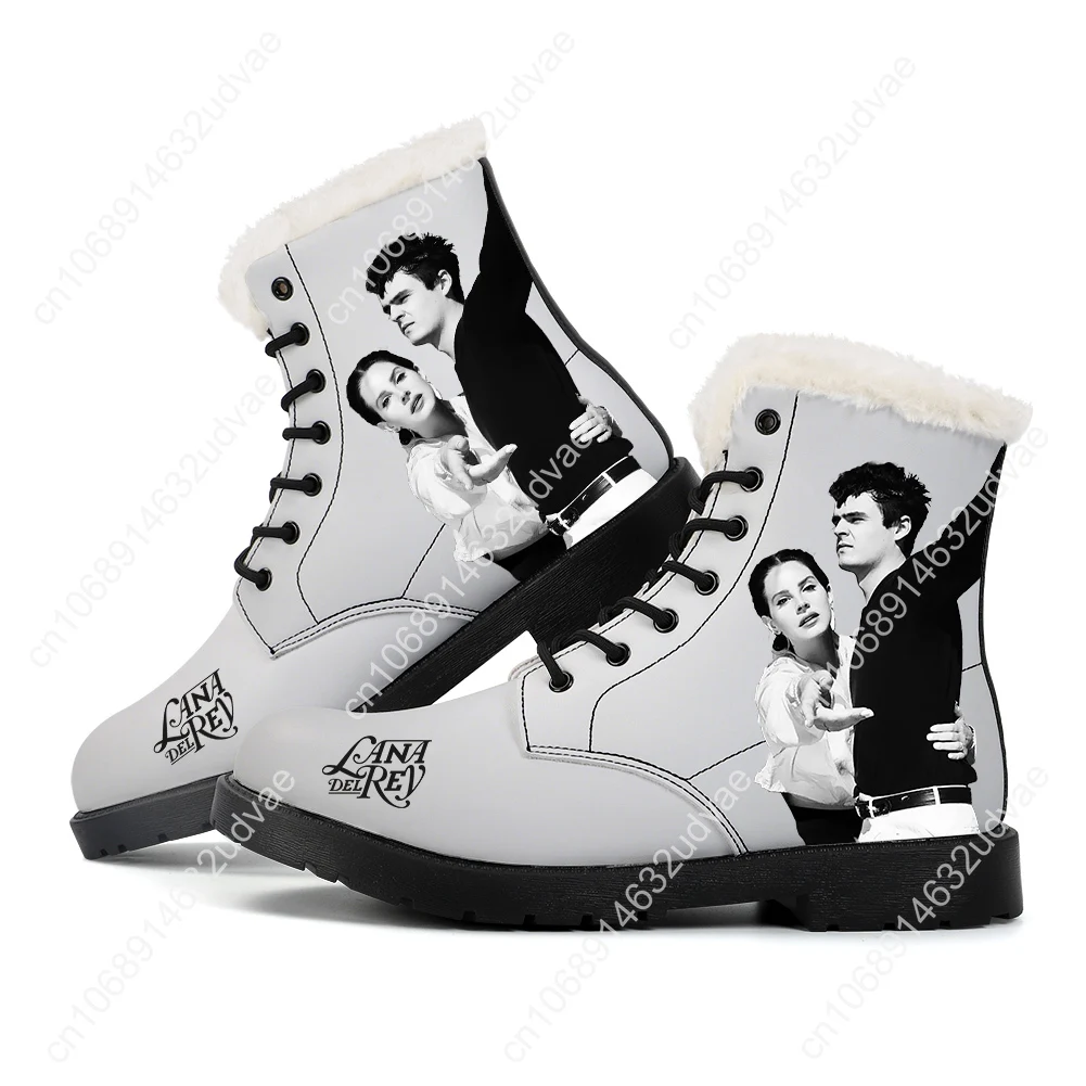 Lana Del Rey Singer Plush Boot - Men'S Shoes Quality のレビューと価格