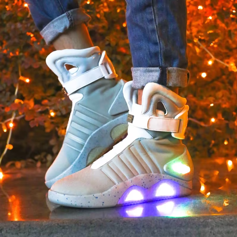 Men Fashion Light Up space Sne - Men Shoes Size 46 のレビューと価格