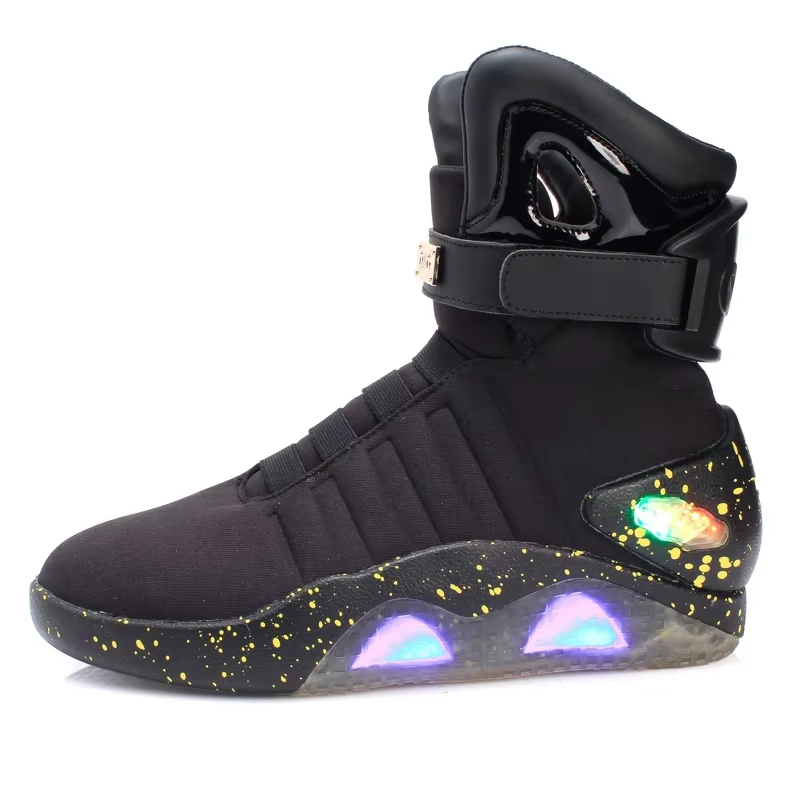 Men Fashion Light Up space Sne - Men Shoes Size 46 のレビューと価格