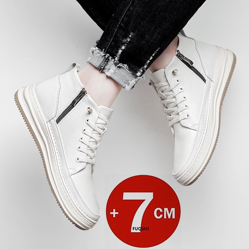 High-top Men Inner Heightening - Men'S Shoes Increase Height のレビューと価格