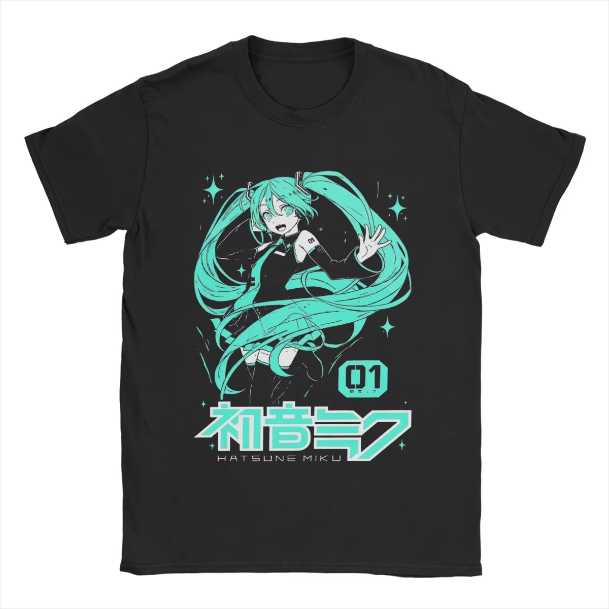 Hatsune Miku Cartoon T-shirt f - Men'S Shoes For Crews のレビューと価格