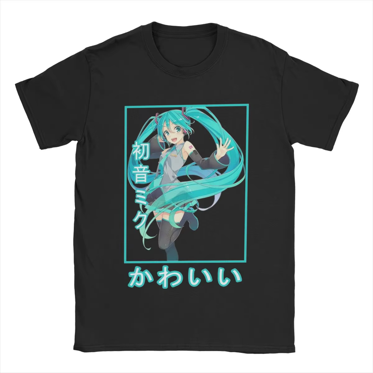 Hatsune Miku Cartoon T-shirt f - Men'S Shoes For Crews のレビューと価格