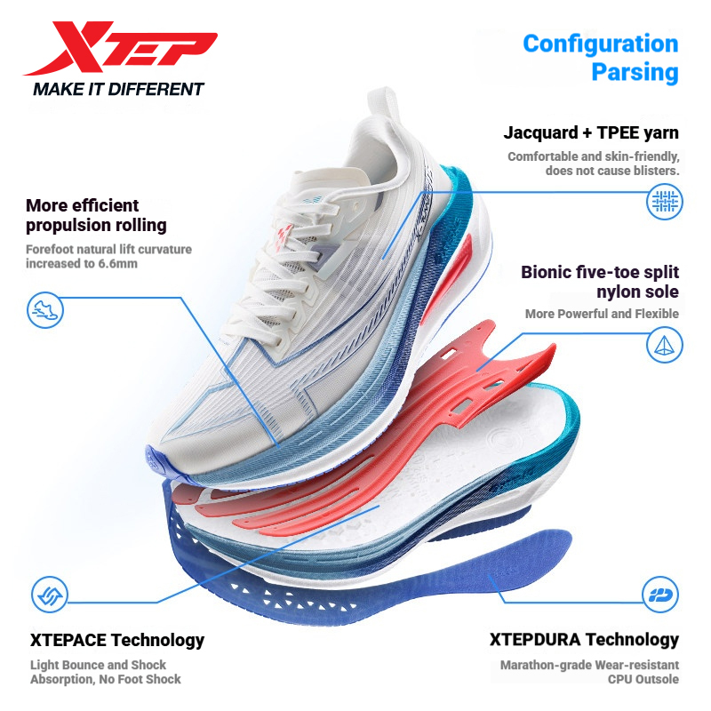 Xtep One Piece Modeling 5.0 So - Men'S Xtep Shoes のレビューと価格