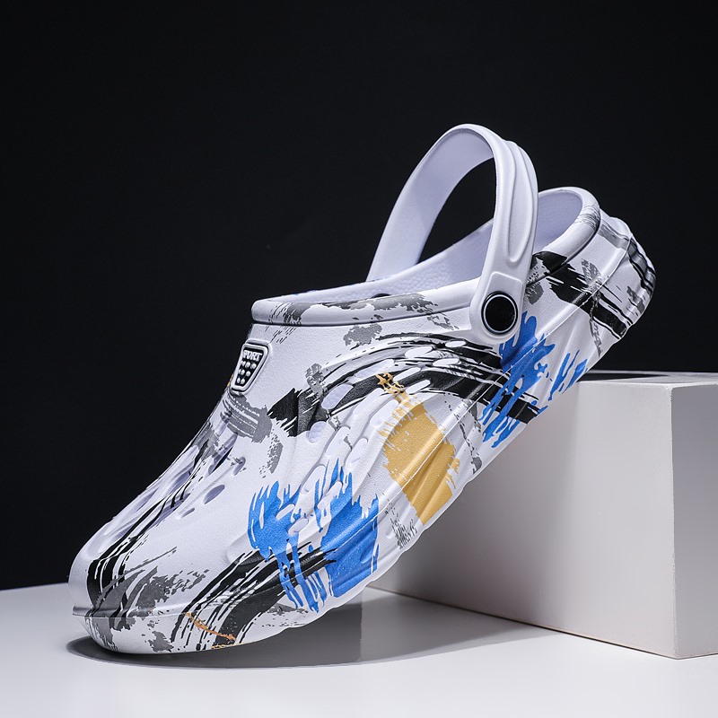 Men's Summer Camouflage Graffi - Men'S Shoes Crocs のレビューと価格