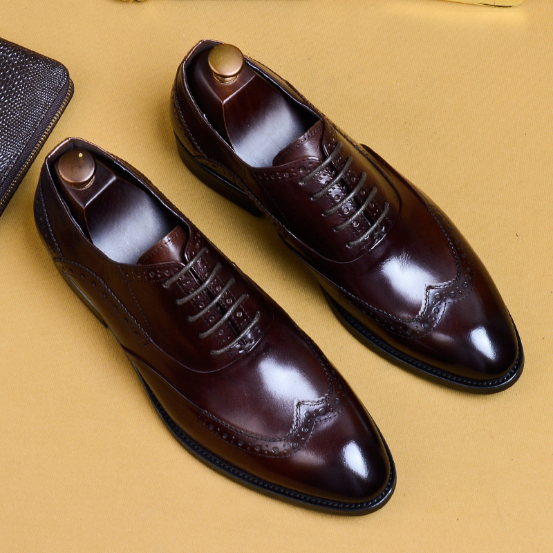 Full Grain Leather Men Retro I - Monk Strap Shoe のレビューと価格