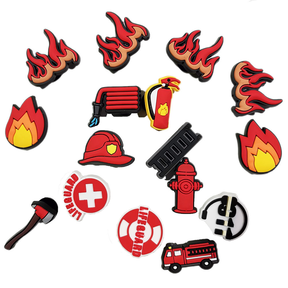 Fireman Shoe Charms for Crocs  - Men'S Shoes Crocs のレビューと価格