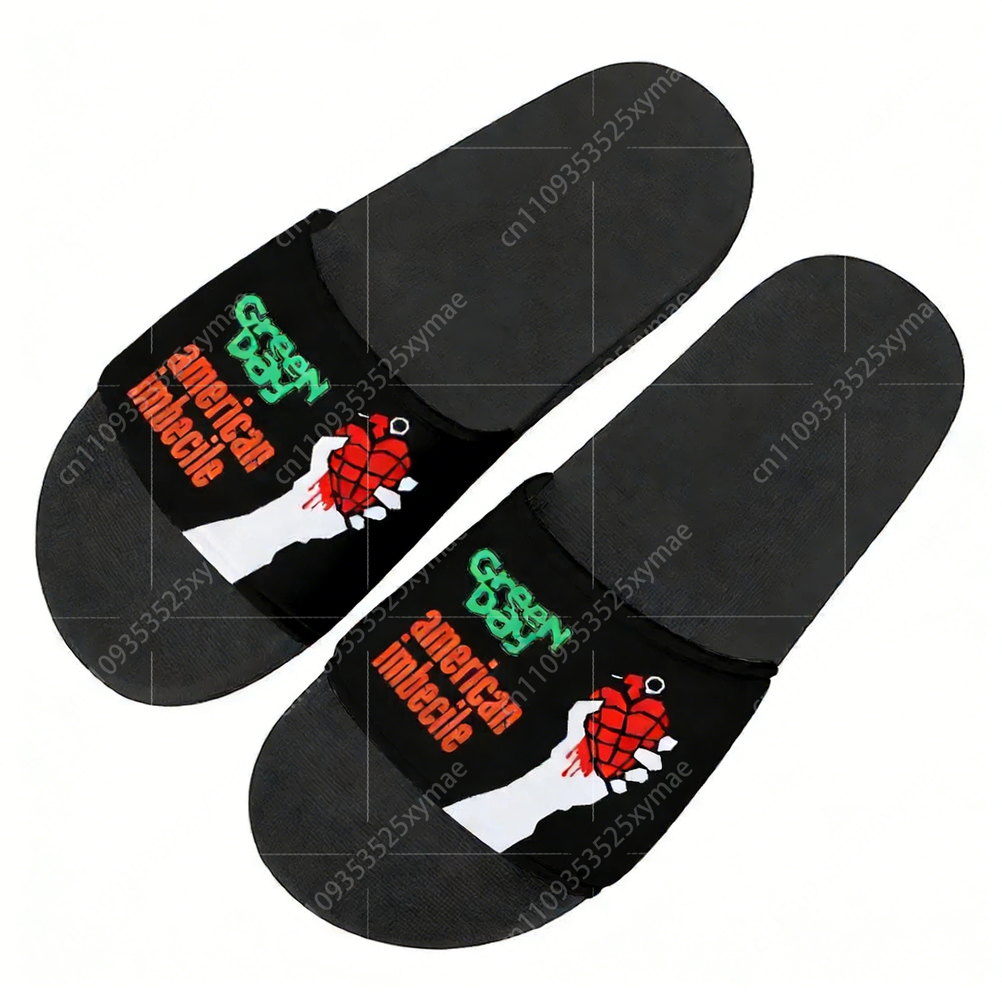 Green Day Pop Rock Band Slippe - Men'S Shoes Quality のレビューと価格