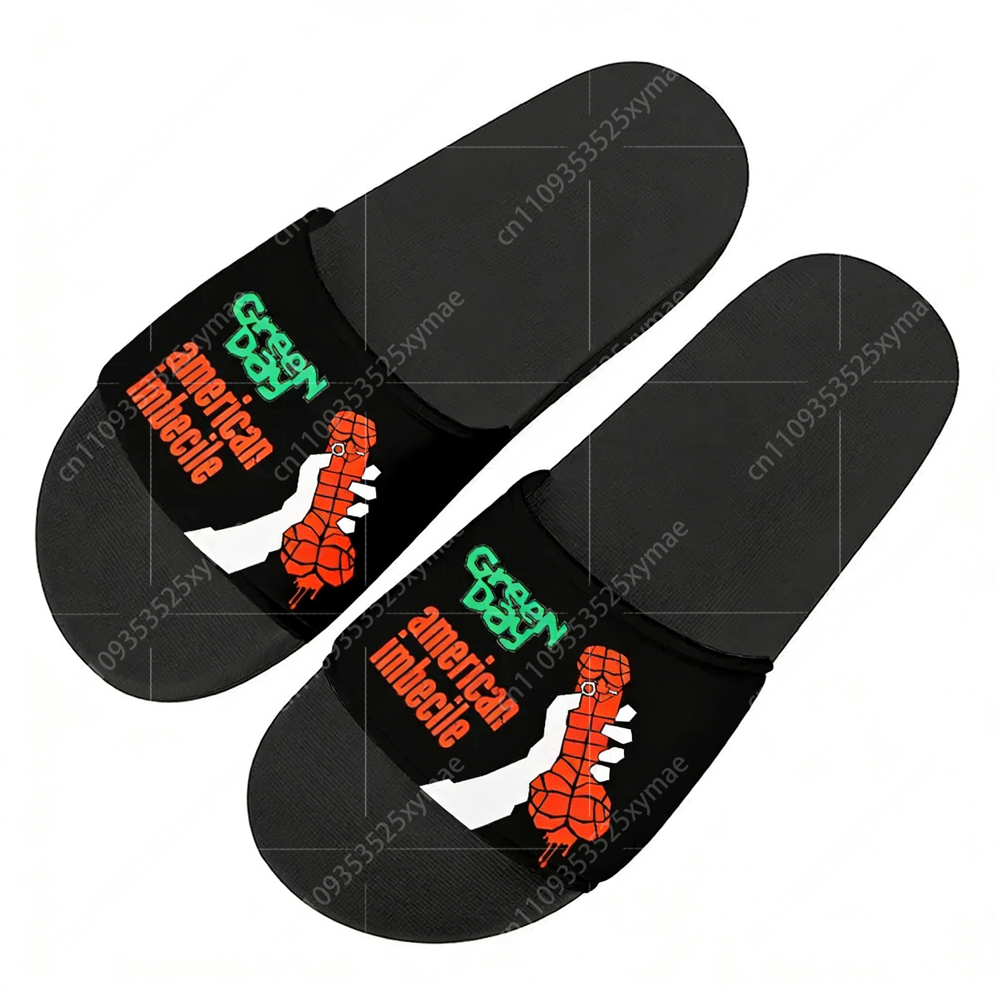 Green Day Pop Rock Band Slippe - Men'S Shoes Quality のレビューと価格
