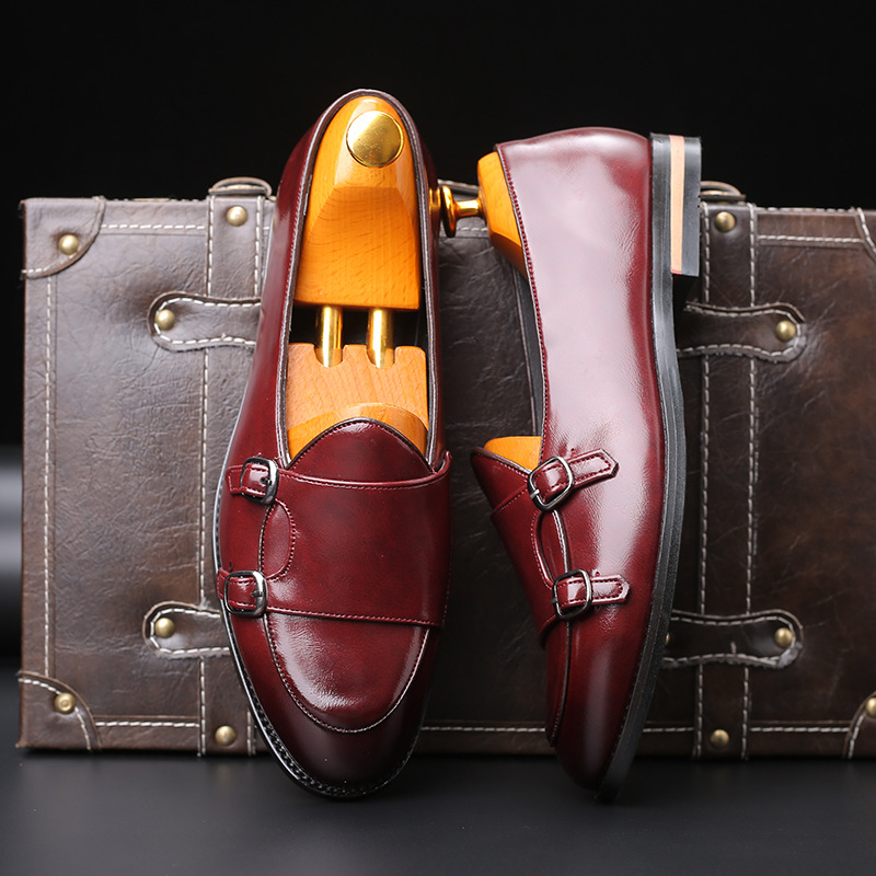 Fashion Men Loafer New Handmad - Monk Strap Shoe のレビューと価格