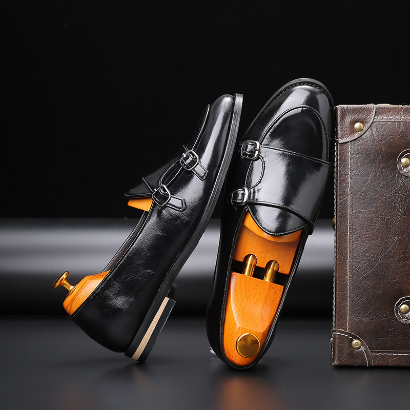 Fashion Men Loafer New Handmad - Monk Strap Shoe のレビューと価格