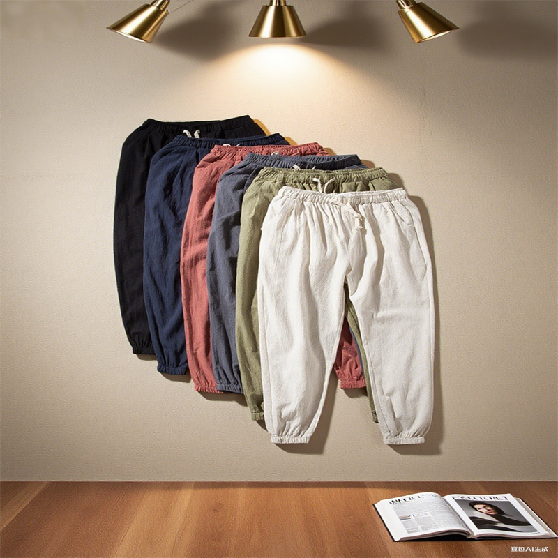 Cotton and linen harem pants m - Men'S Shoes With Linen Pants のレビューと価格