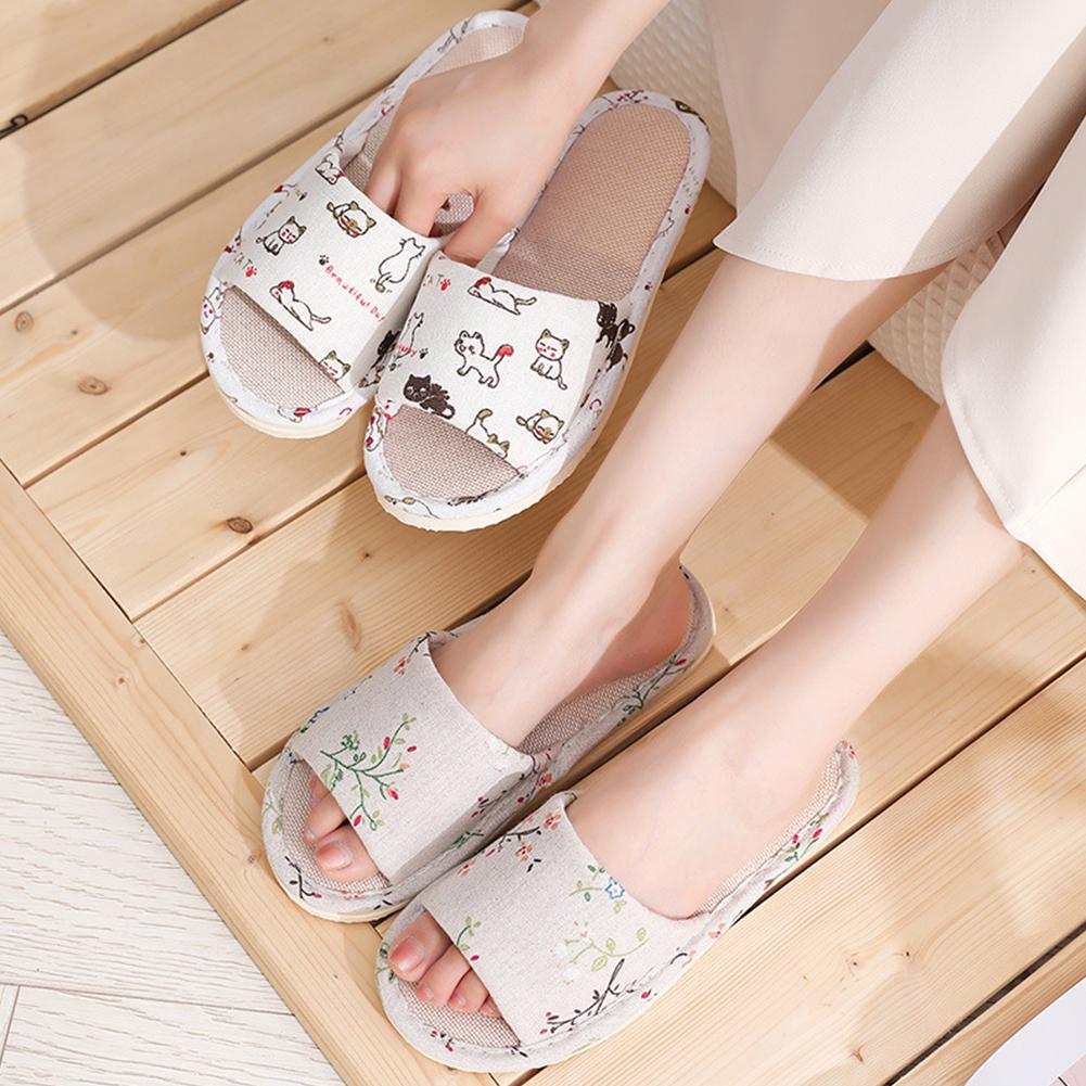 Women Flax Slippers Home Slipp - Men'S Shoes Slip On のレビューと価格