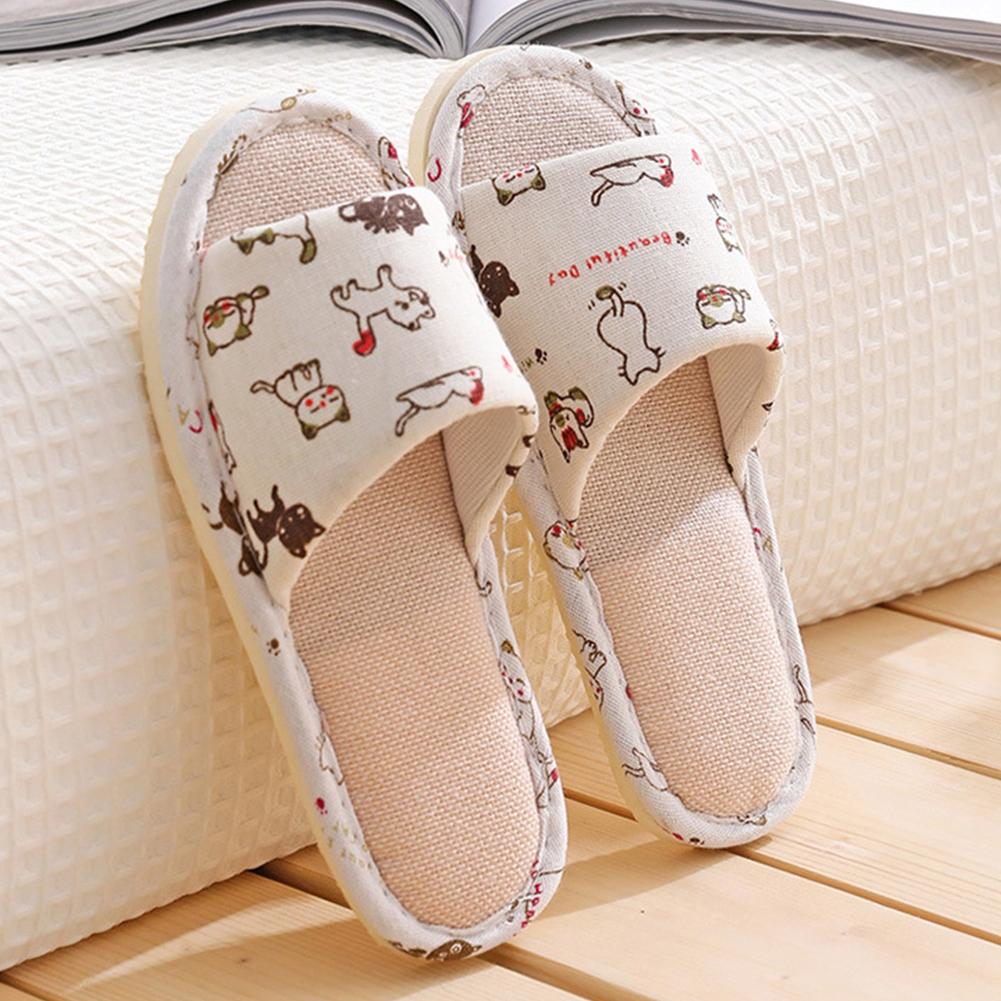 Women Flax Slippers Home Slipp - Men'S Shoes Slip On のレビューと価格