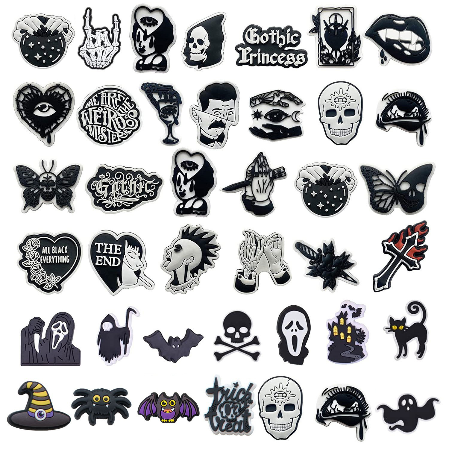 Horror Halloween Shoe Charms f - Men'S Shoes Crocs のレビューと価格