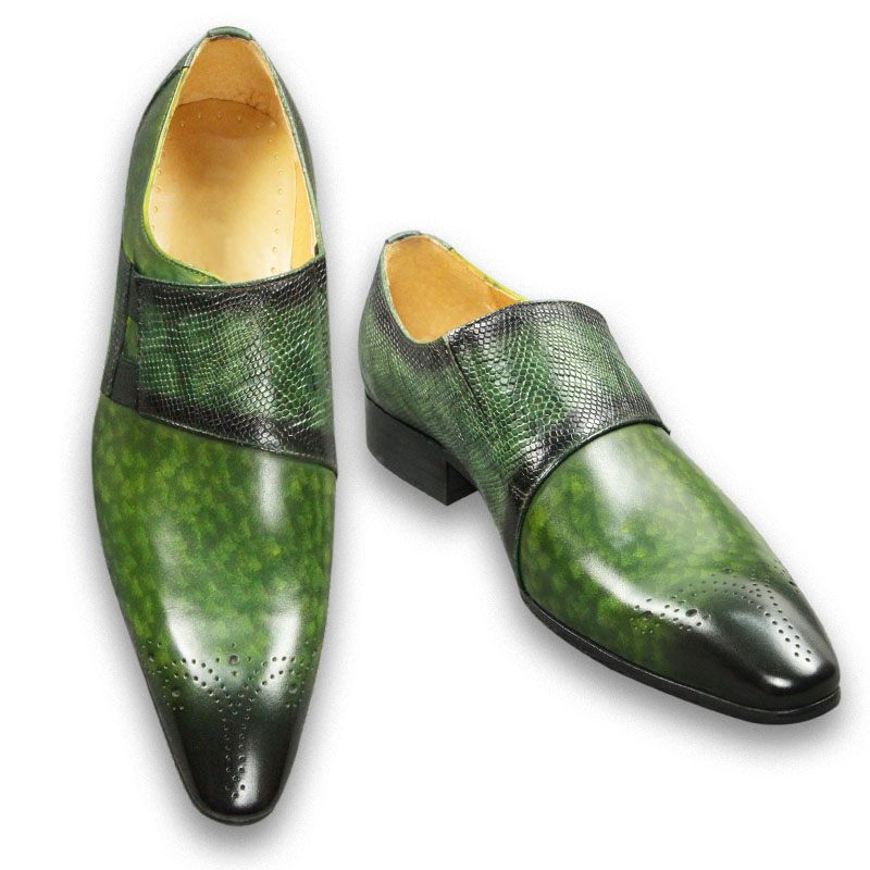 Fashion Loafers Men Shoe Class - Monk Strap Shoe のレビューと価格