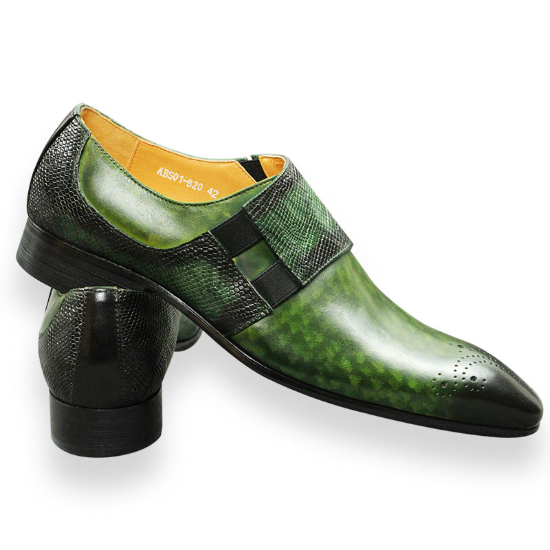 Fashion Loafers Men Shoe Class - Monk Strap Shoe のレビューと価格