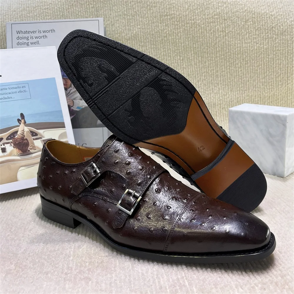 Men's Pointed Python Pattern G - Monk Strap Shoe のレビューと価格