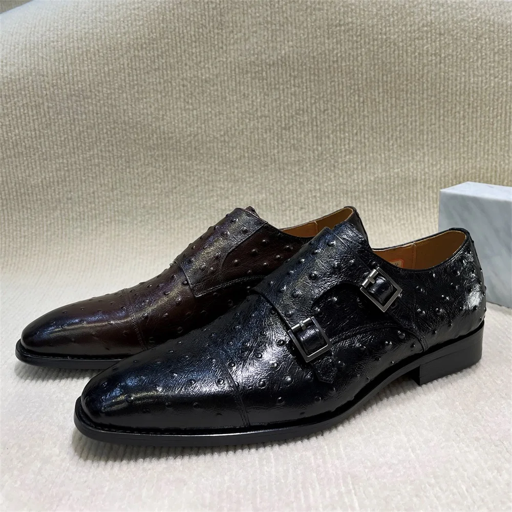 Men's Pointed Python Pattern G - Monk Strap Shoe のレビューと価格