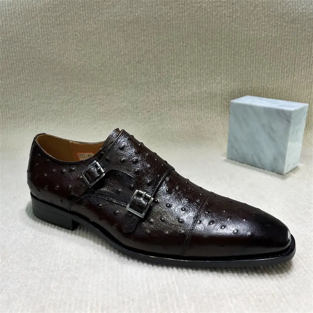 Men's Pointed Python Pattern G - Monk Strap Shoe のレビューと価格