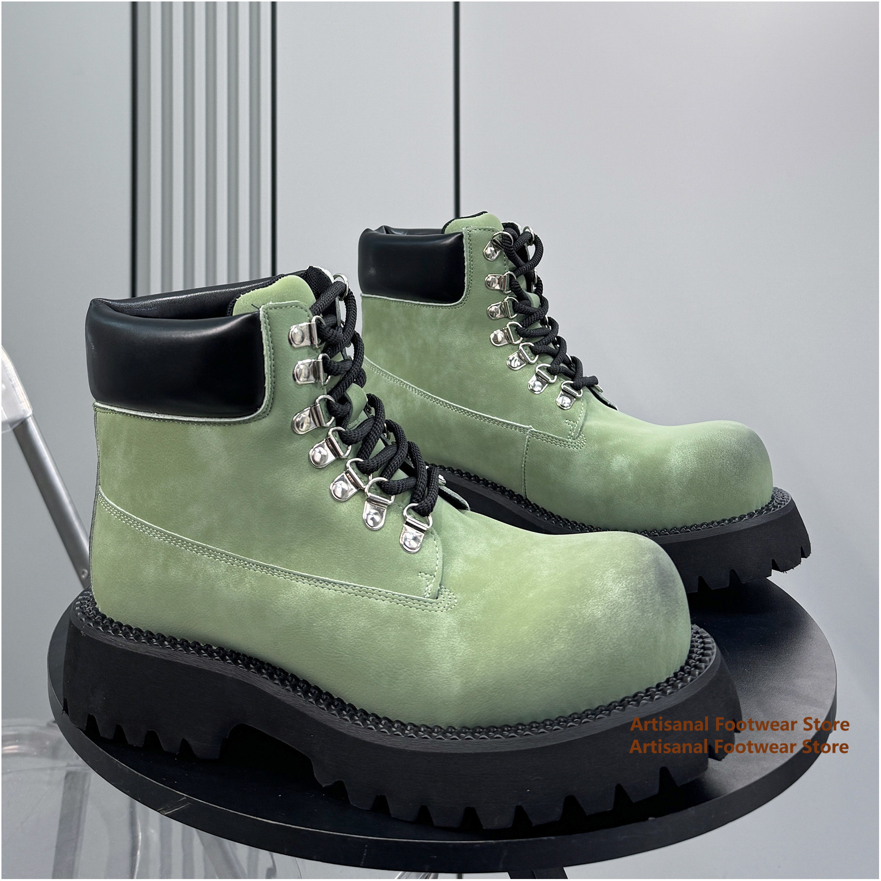 Thick-Soled High Top Men's Boo - Men'S Shoes Increase Height のレビューと価格