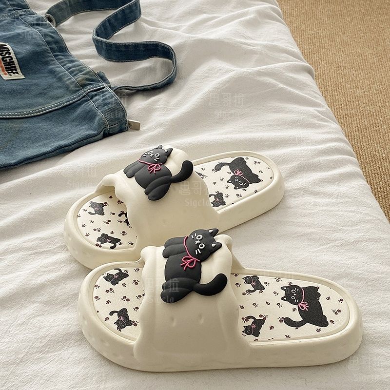 Printting Cute Bear Women Slip - Men'S Shoes For Summer のレビューと価格