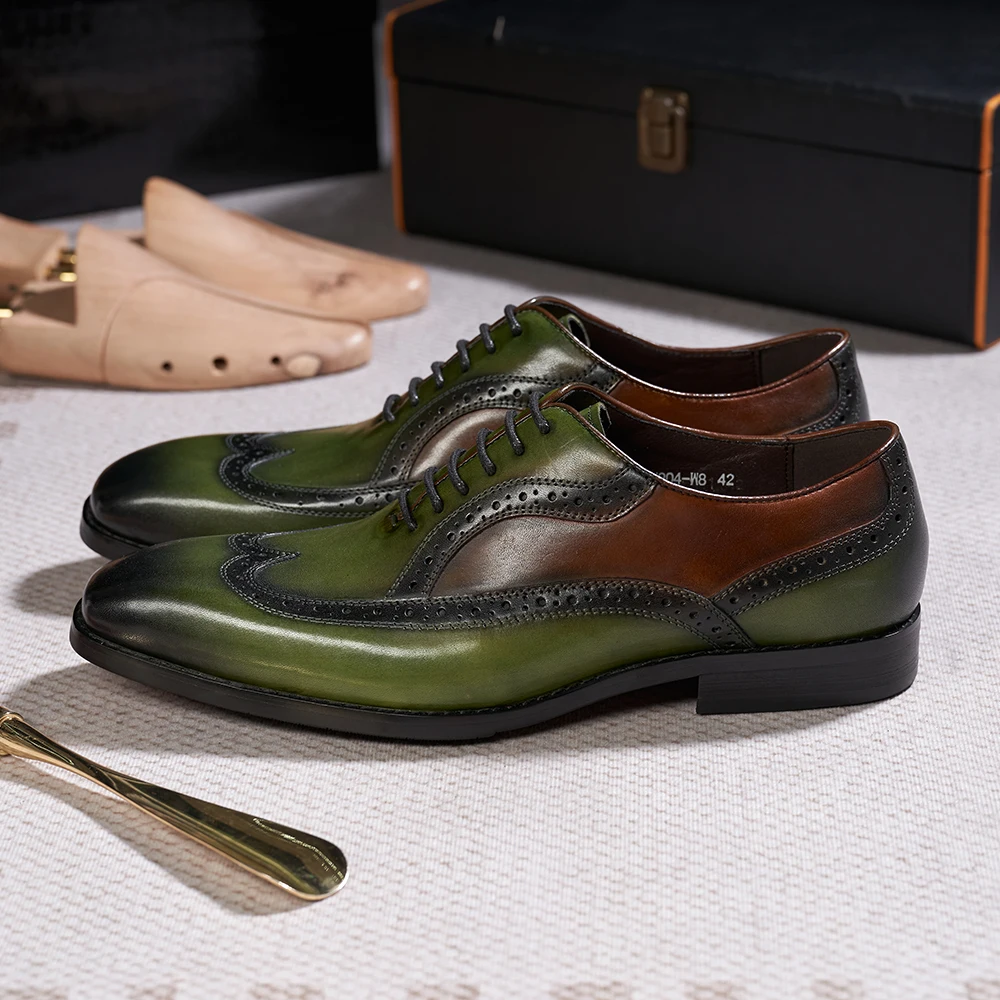 Luxury Italian Men's Oxfords G - Monk Strap Shoe のレビューと価格