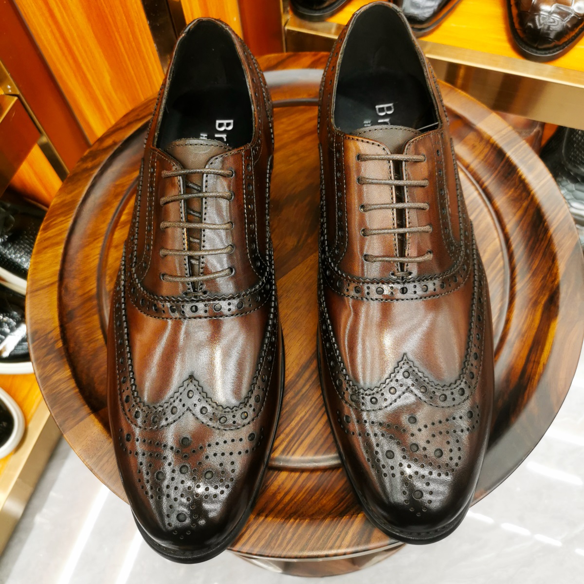Luxury Men's Dress Shoes Genui - Monk Strap Shoe のレビューと価格
