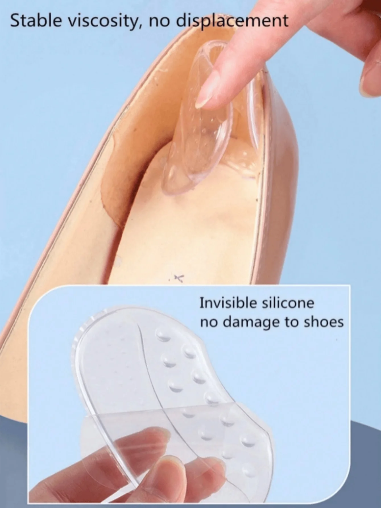 1Pair Heels Grips Silicone Hee - Men Shoes Outlet のレビューと価格