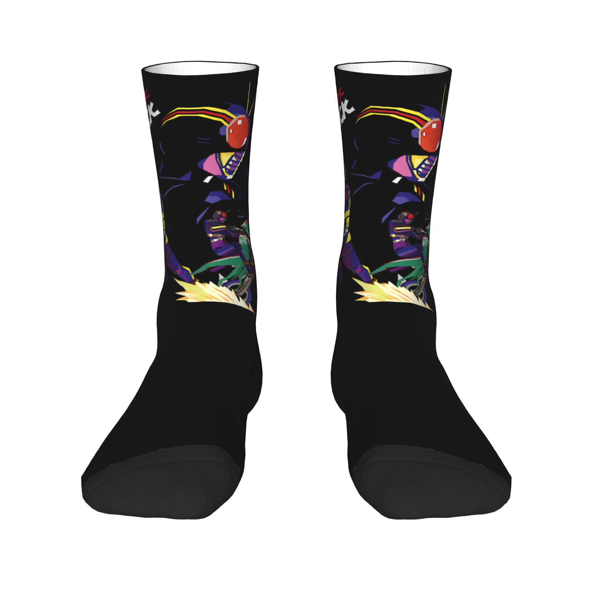 Kamen Rider Black  Middle Sock - Men'S Shoes For Crews のレビューと価格