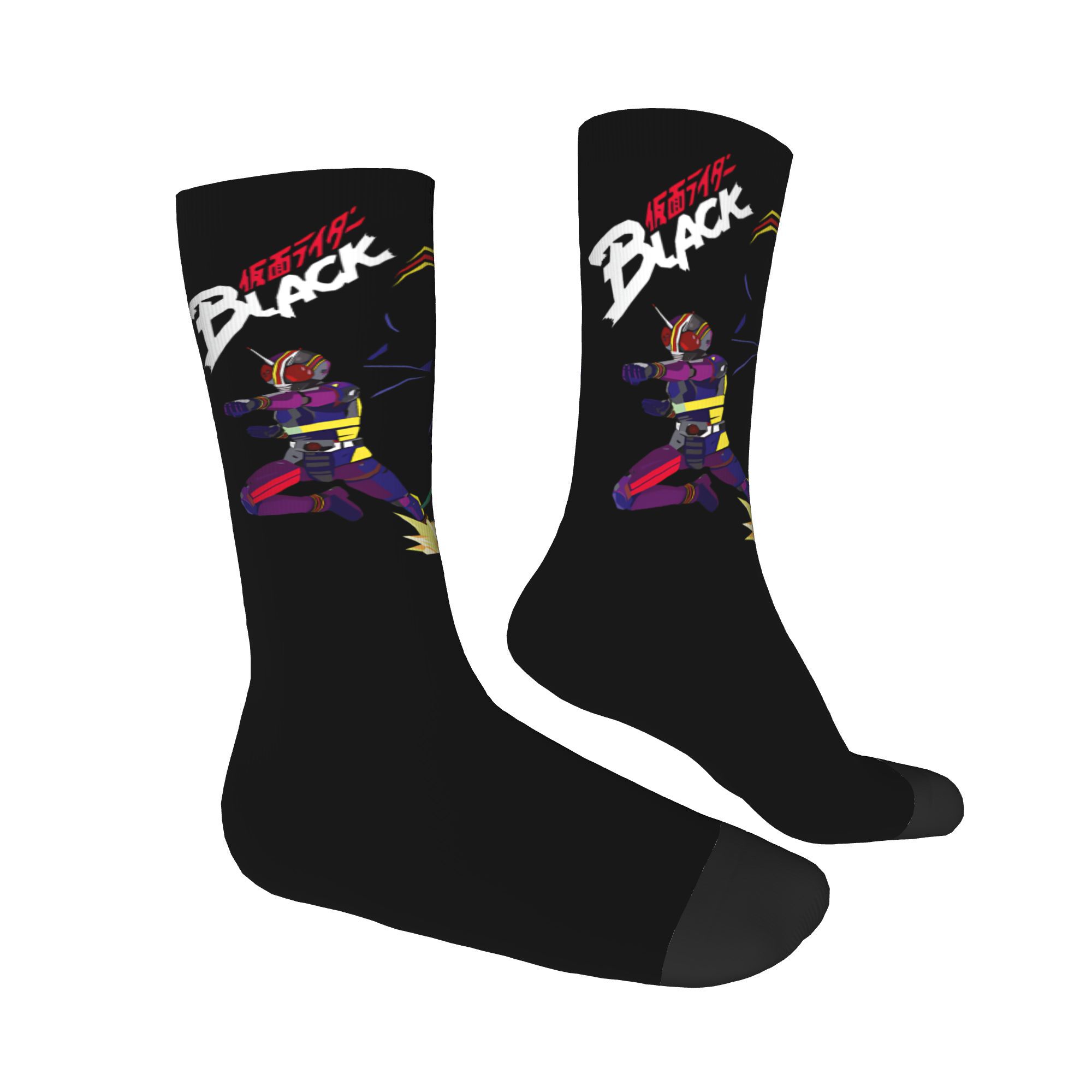 Kamen Rider Black  Middle Sock - Men'S Shoes For Crews のレビューと価格