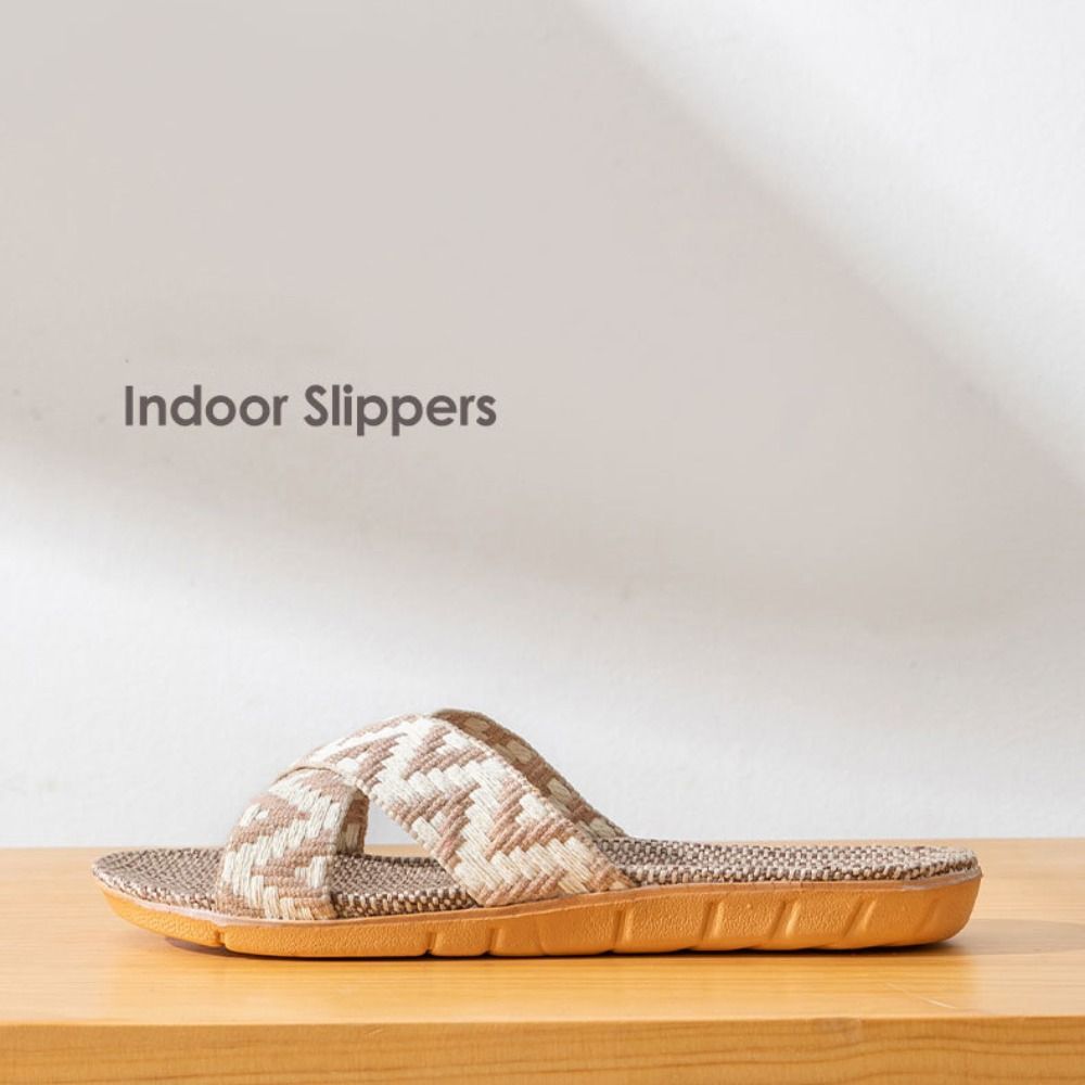 Fashion Ethnic Style Linen Cro - Men'S Shoes Slip On のレビューと価格